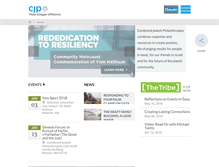 Tablet Screenshot of cjp.org